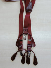 bretelle 2,5 BRT 2,5 C/BAFFI+CLIPS MARRONE Clerici 