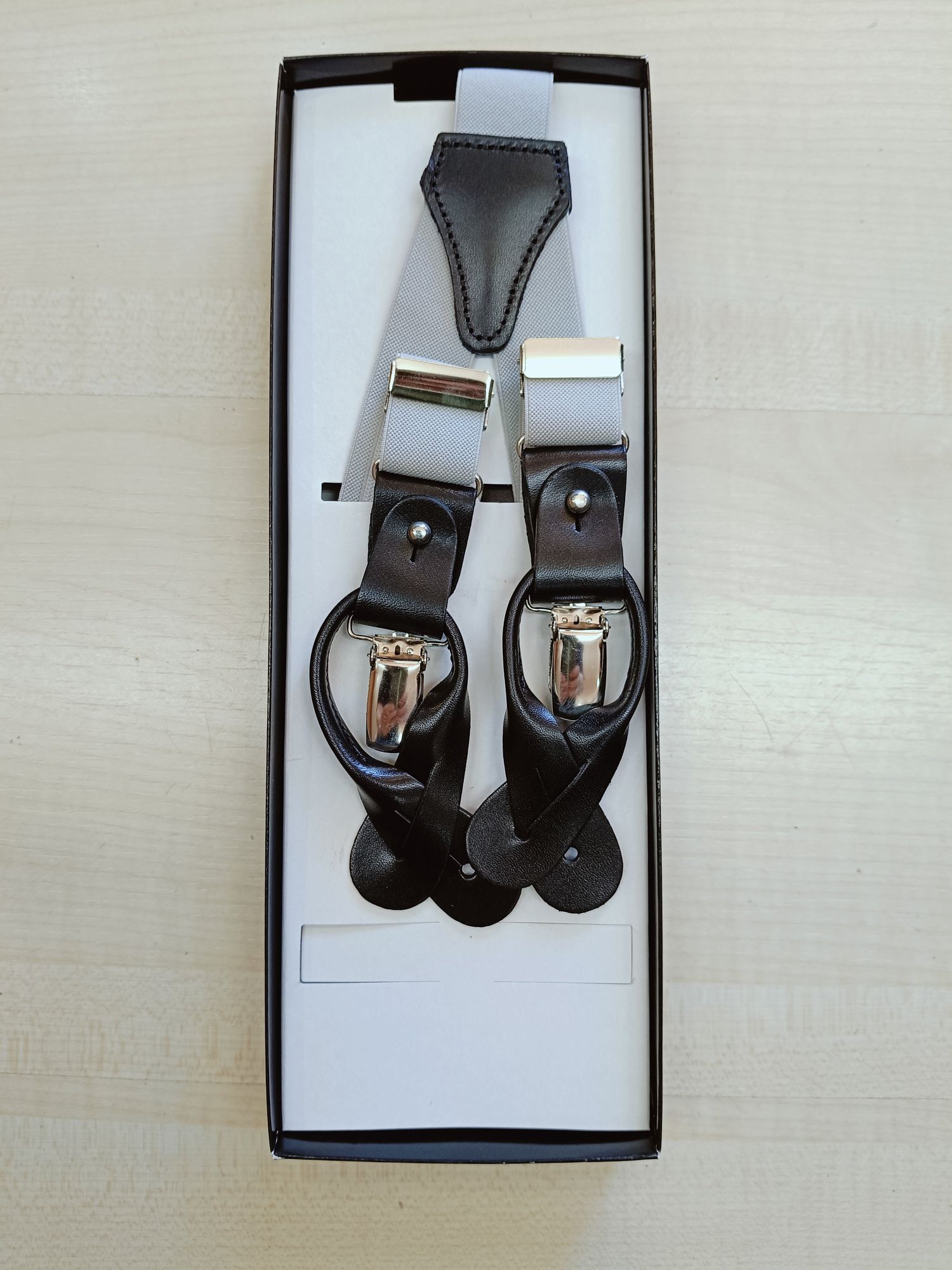 bretelle 2,5 BRT 2,5 C/BAFFI+CLIPS NERO Clerici 