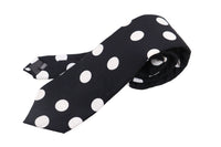 cravatta CRJPOLY 7,5CM BLU Clerici 