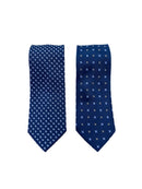cravatta CRJPOLY 7,5CM BLU Clerici 