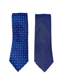 cravatta CRJPOLY 7,5CM BLU Clerici 