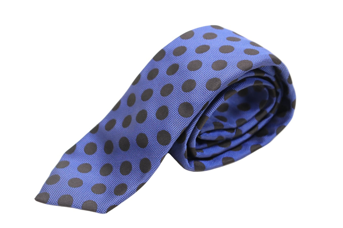 cravatta CRJPOLY 7,5CM NAVY Clerici 