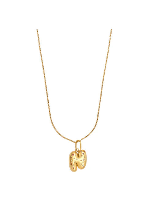 COLLANA CHUNKY LETTERA N - NALì EMCL1057 UN Nalì 