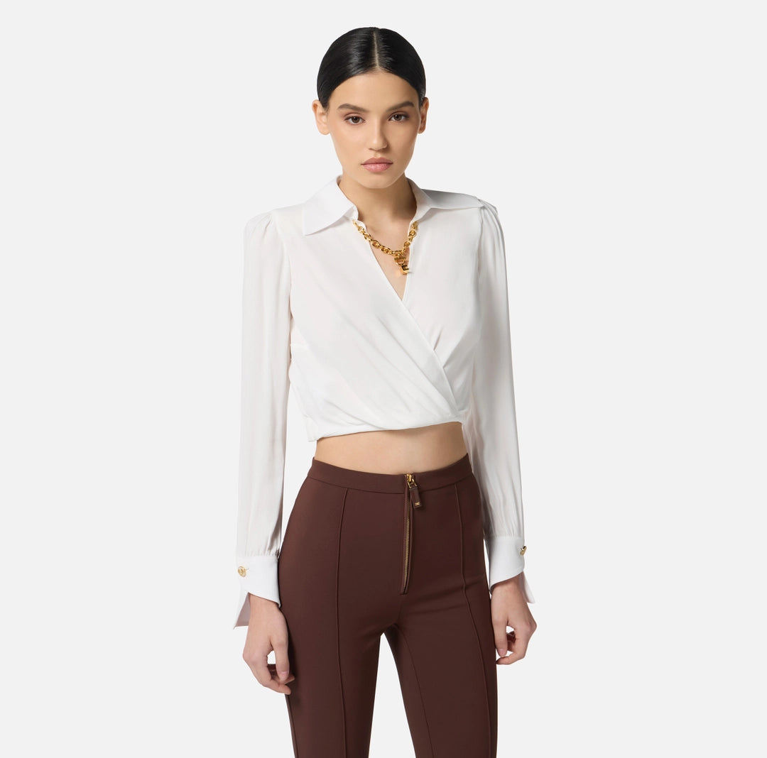 BLUSA CORTA - ELISABETTA FRANCHI