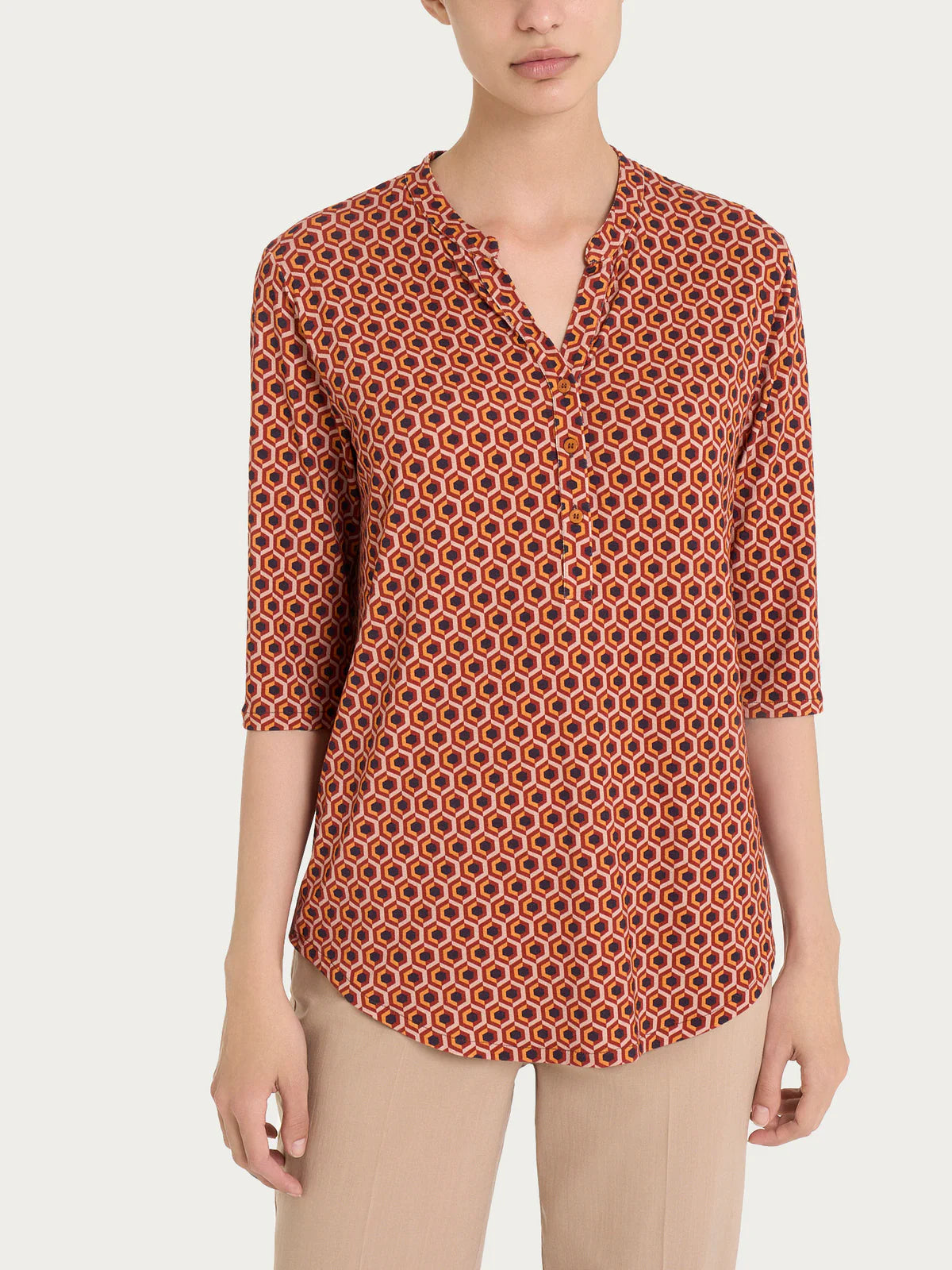 T-SHIRT M.3/4 - RAGNO