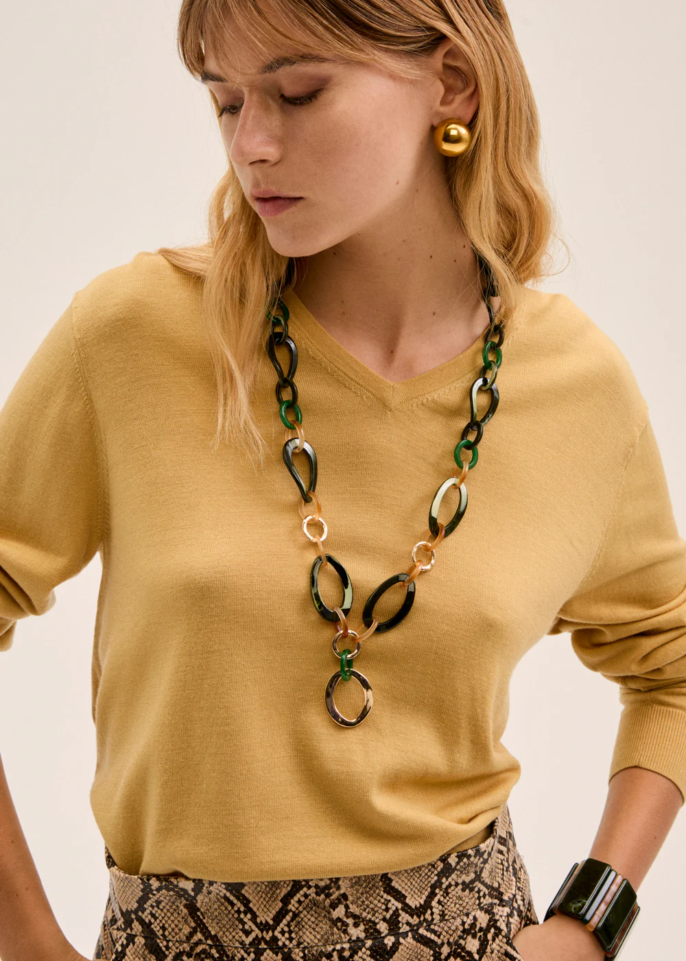 COLLANA LUNGA CATENA TONDA - NALì