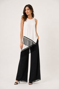 blusa+pantalone CC050017 UN Musani White Carpet 
