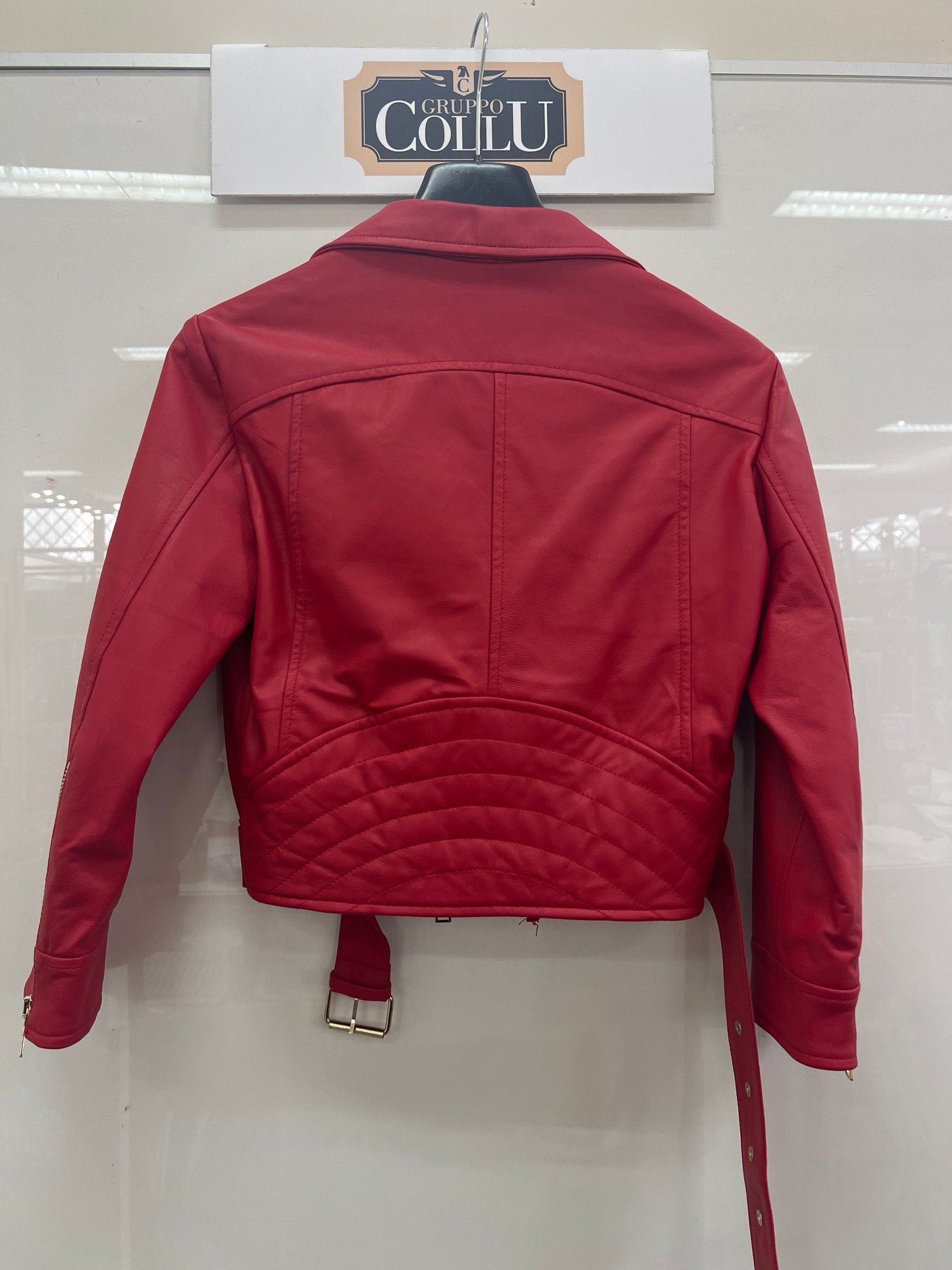 giubbino nappa QD340 NAPPA ROSSO Adele M 