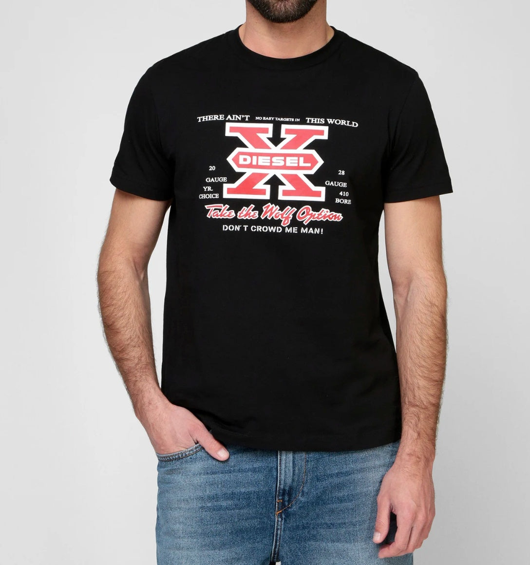 MAGLIA MM T-DIEGOR - DIESEL A03849-0GRAI T-DIEGOR 9XX Diesel 