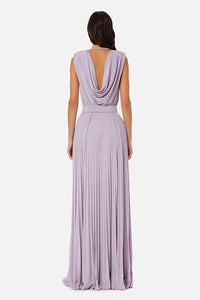 VESTITO LUNGO C/CINTURA - ELISABETTA FRANCHI AB21822E2 420 Elisabetta Franchi 
