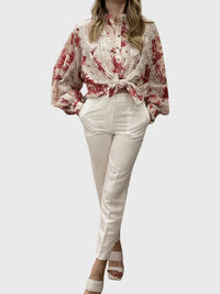 pantalone TY1111 ROSSO VICOLO 