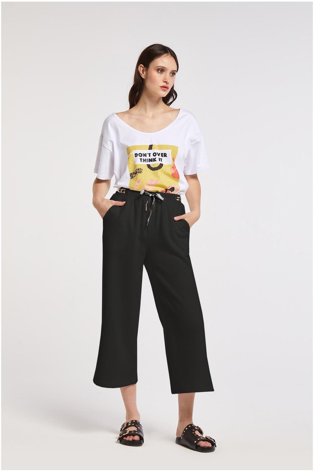 PANTALONE - CAFE NOIR C7JF0057 N001 Cafè Noir 