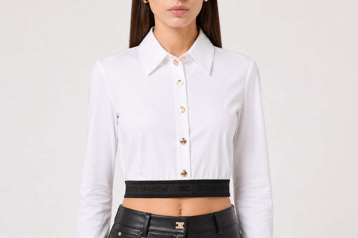 CAMICIA CORTA ML - ELISABETTA FRANCHI CA00431E2 100 Elisabetta Franchi 