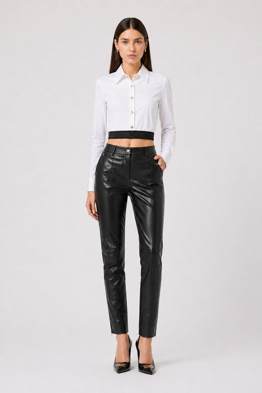 CAMICIA CORTA ML - ELISABETTA FRANCHI CA00431E2 100 Elisabetta Franchi 