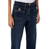 JEANS PALAZZO - ELISABETTA FRANCHI PJ92S31E2 104 Elisabetta Franchi 