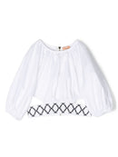CAMICIA C/RIC ML - ELISABETTA FRANCHI LA MIA BAMBINA EFCA173-CA248 D022 Elisabetta Franchi La mia Bambina 