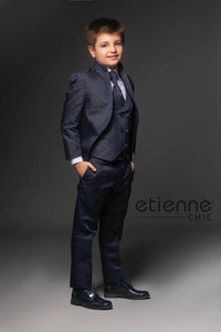 ABITO C/GIL+PLA+CAMICIA - ETIENNE CHIC 14E3406+1120 UN Etienne chic 