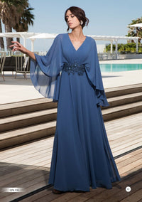 VESTITO C/STOLA - LE PREZIOSE LPA370/7009KF UN Le Preziose 