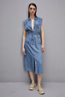 VESTITO - PATRIZIA PEPE 2A2752/D9A0 CA15 Patrizia Pepe 