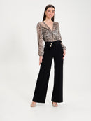 PANTALONE PALAZZO - RINASCIMENTO CFC0019371002 B001 Rinascimento 