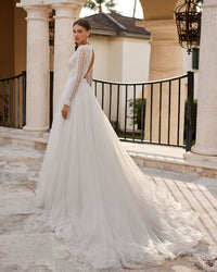 ABITO SPOSA ROSA CLARA - ROSA CLARA' ERWIN 8A145TULE0P NA/NA Rosa Clarà 