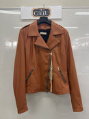giubbino pelle QD738 CAMMELLO Adele M 