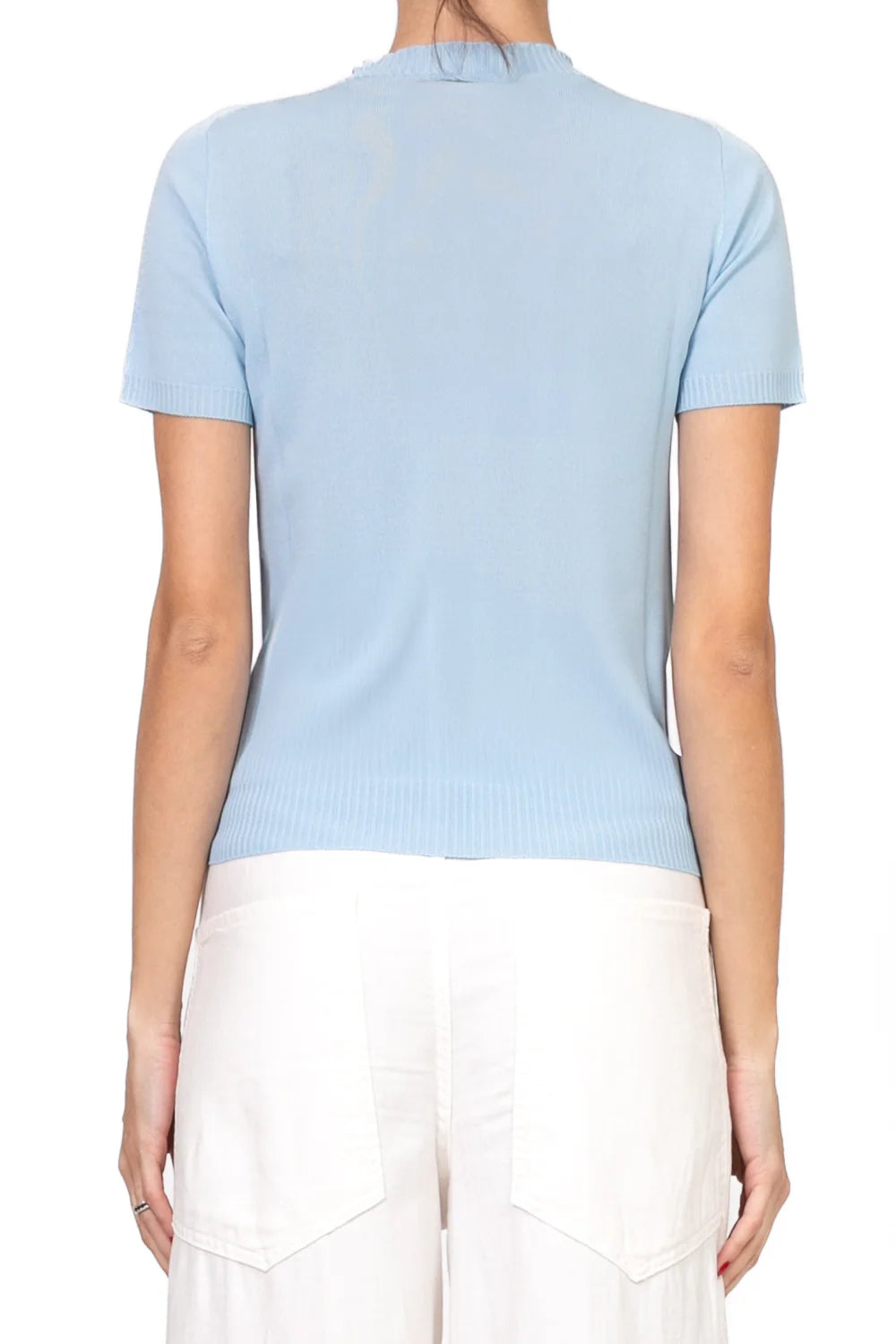 MAGLIA - ANGELA DAVIS RP9PA13 BLUE Angela Davis 