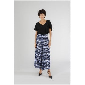 PANTALONE PALAZZO - CAFE NOIR C7JC0255 S107 Cafè Noir 