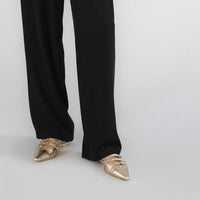 PANTALONE PALAZZO - CAFE NOIR C7JP0246 N001 Cafè Noir 