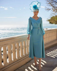 VESTITO C C/STOLA - COUTURE CLUB 9G153CRP00 710 Couture Club 