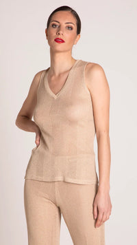 top incrocio MOTRICE ORO EDAS 