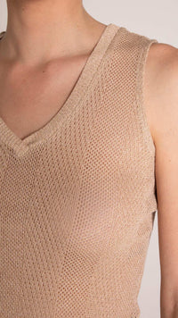 top incrocio MOTRICE ORO EDAS 