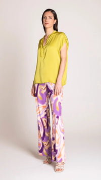 BLUSA  - EDAS DAILY REGOLA LIME Edas Daily 