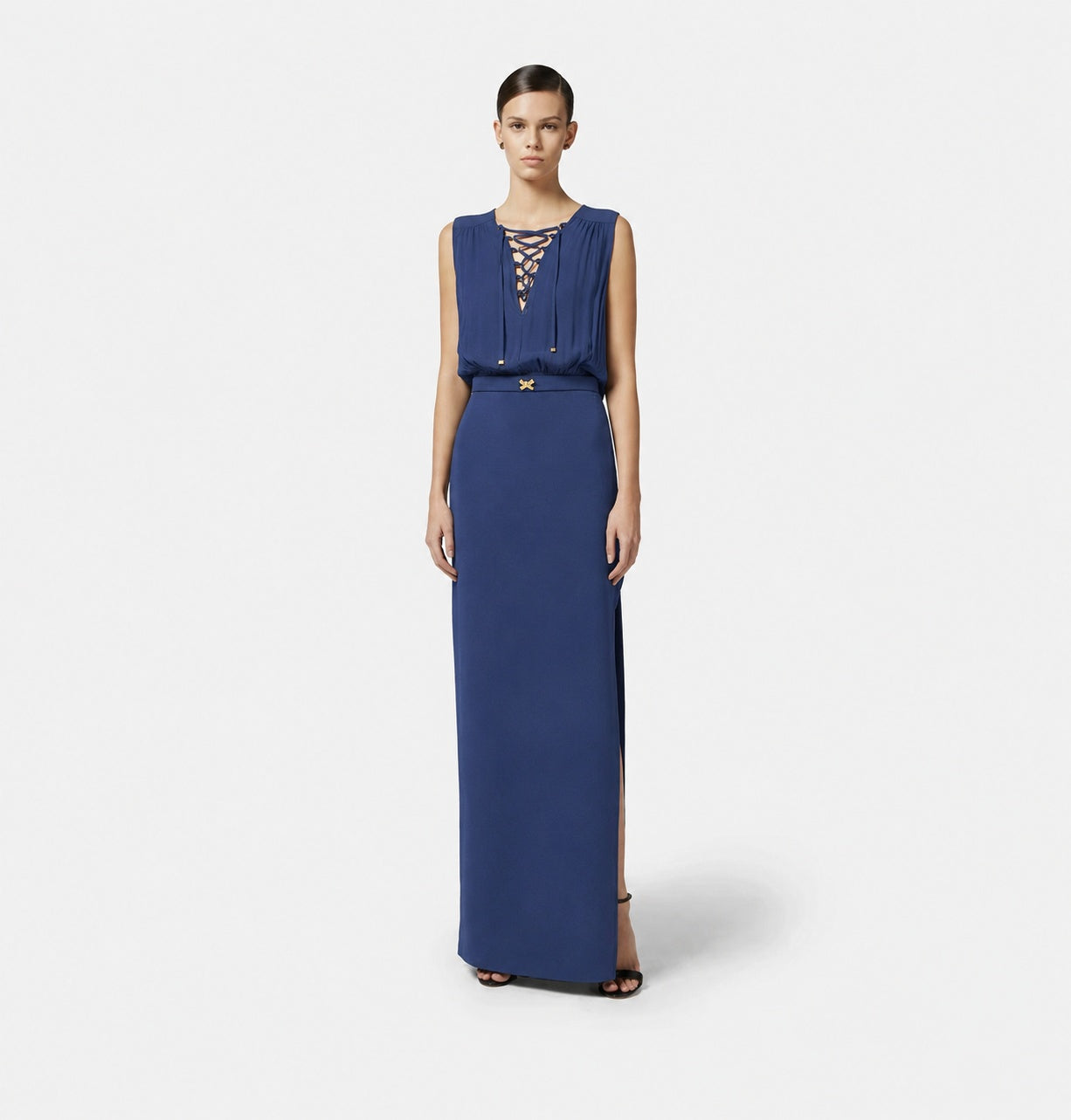 VESTITO LUNGO - ELISABETTA FRANCHI ABR3851 DC8 Elisabetta Franchi 