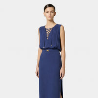 VESTITO LUNGO - ELISABETTA FRANCHI ABR3851 DC8 Elisabetta Franchi 