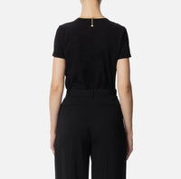 MAGLIA MC+COLLANA - ELISABETTA FRANCHI MA02951 270 Elisabetta Franchi 