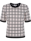 MAGLIA MC - ELISABETTA FRANCHI MK61B51 685 Elisabetta Franchi 