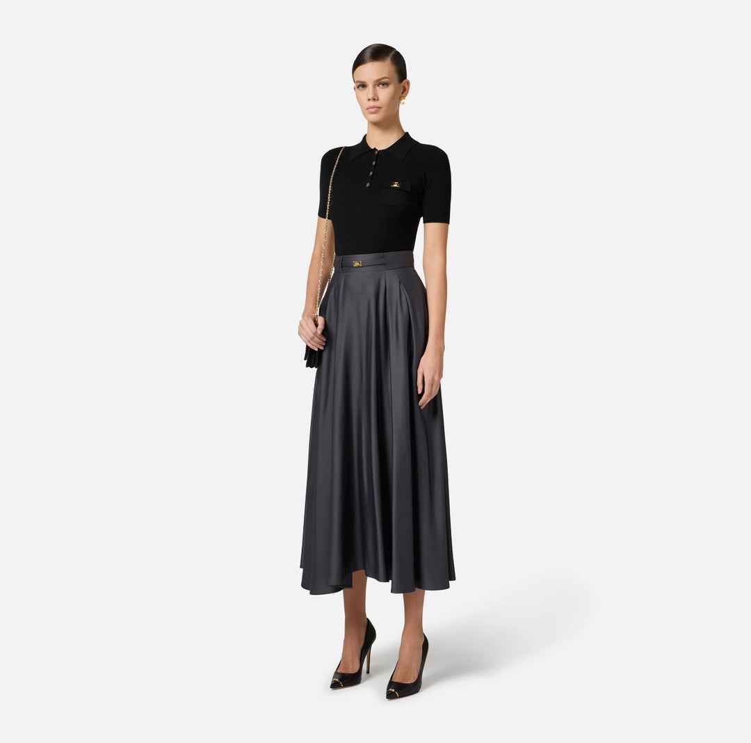 MAGLIA MC - ELISABETTA FRANCHI MK63B51 110 Elisabetta Franchi 