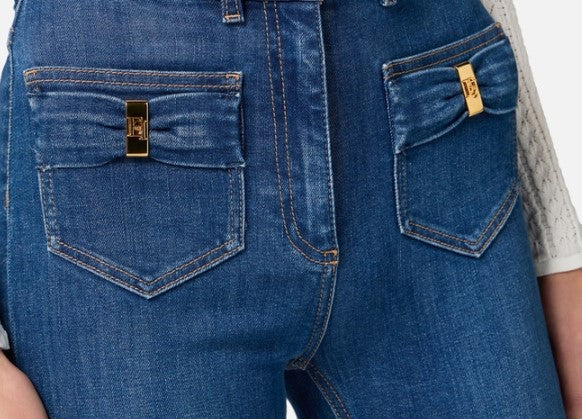 JEANS - ELISABETTA FRANCHI PJ88N51 104 Elisabetta Franchi 
