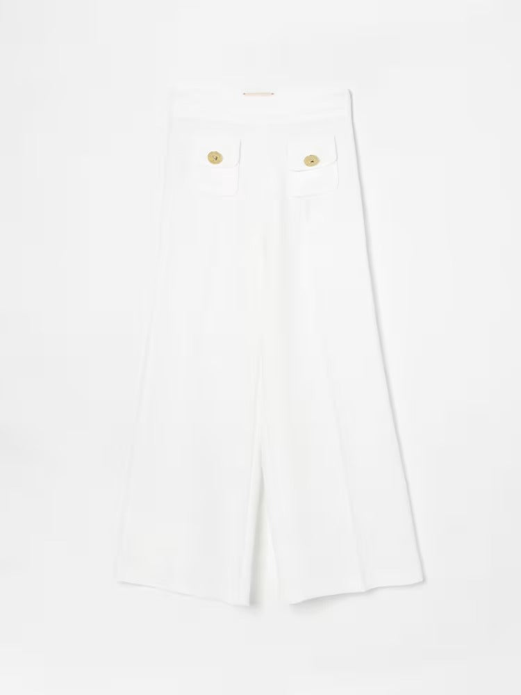 PANTALONE PALAZZO - ELISABETTA FRANCHI LA MIA BAMBINA EFPA284-GA085 0000 Elisabetta Franchi La mia Bambina 