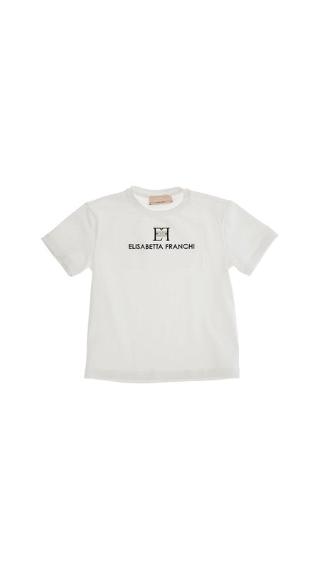 T-SHIRT - ELISABETTA FRANCHI LA MIA BAMBINA EFTS229-JE006 D698 Elisabetta Franchi La mia Bambina 