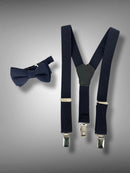 pantal+camic+bretelle 15E2101 BLU Etienne chic 