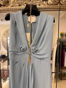 vestito E00743 CELESTE EUREKA BABYLON 