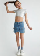 GONNA MINI DENIM - LIU JO GA5141D4984 78140 Liu Jo 