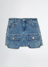 GONNA MINI DENIM - LIU JO GA5141D4984 78140 Liu Jo 
