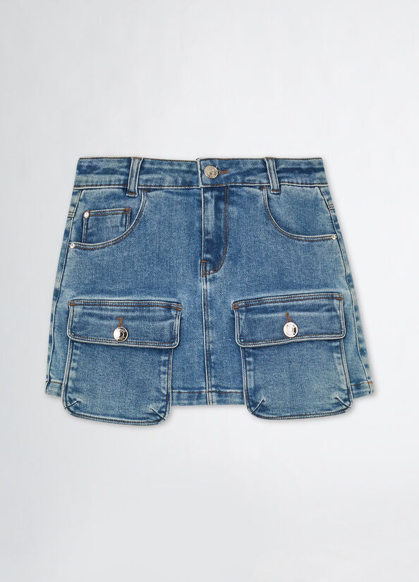 GONNA MINI DENIM - LIU JO GA5141D4984 78140 Liu Jo 