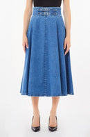 GONNA LUNGA DENIM  - LIU JO UA5089D4925 78809 Liu Jo 