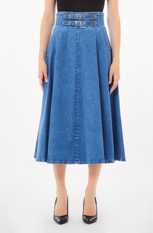 GONNA LUNGA DENIM  - LIU JO UA5089D4925 78809 Liu Jo 