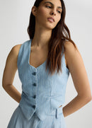 GILET DENIM - LIU JO UA5122D4989 78822 Liu Jo 