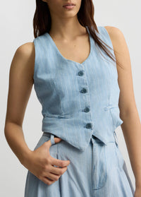 GILET DENIM - LIU JO UA5122D4989 78822 Liu Jo 